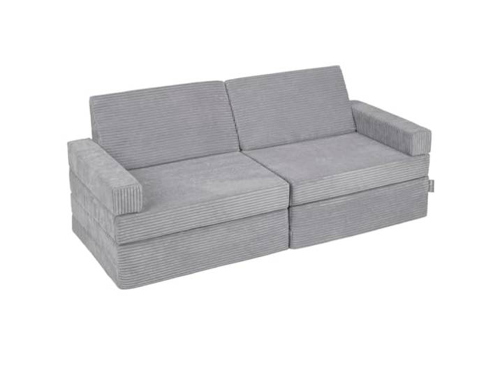 KiddyMoon Kindersofa aus Schaumstoff, Spielsofa für Kinder, Kindersessel, Sofa fürs Kinderzimmer, Kindercouch, Faltmatratze