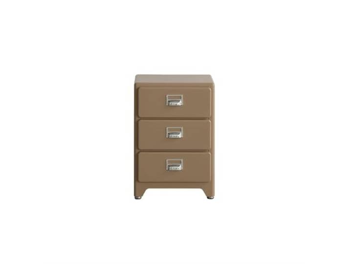 YANG11FAN Vielseitig Nachttisch-Schlafzimmermöbel aus Massivholz Minimalistisches kleines Vintage-Wohnzimmer-Sideboard mit Stauraum(Bruin)