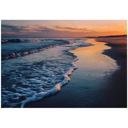 FOTOTAPETE Strand Meer Blau 250x175 cm