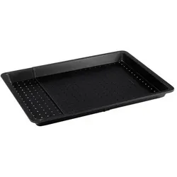 Zenker Black Metallic Herdbackblech Ausziehbar Perforiert, Backblech, Schwarz