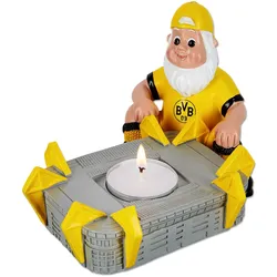 Gartenzwerg BVB - bunt