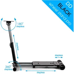 Wheel Stand Pro DD – Lenkradständer – Schwarze Ausführung, Zubehör Gaming Möbel, Schwarz