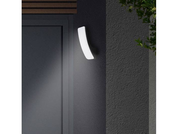 Telefunken LED Außenwandleuchte Gent, schwarz, Metall, Modern, Wandlampe