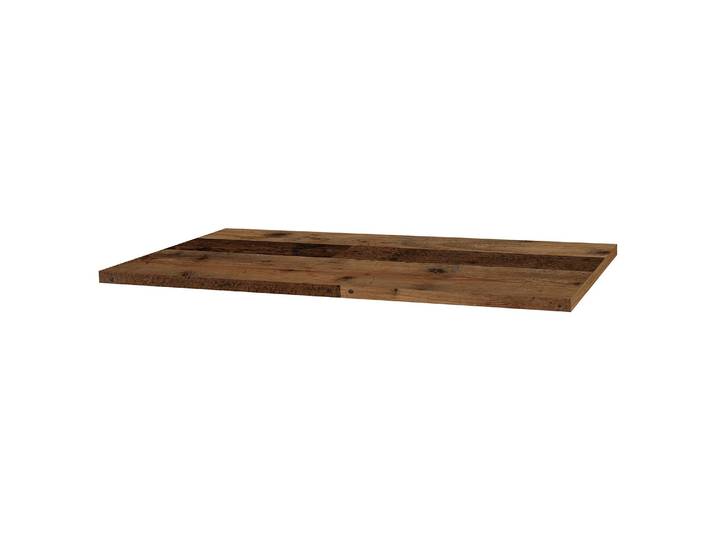 Tischplatte Napo 100cm Braun/Altholz Dekor