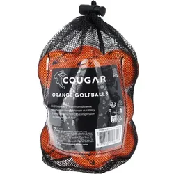 Cougar Distance Golfball 12er Netz orange