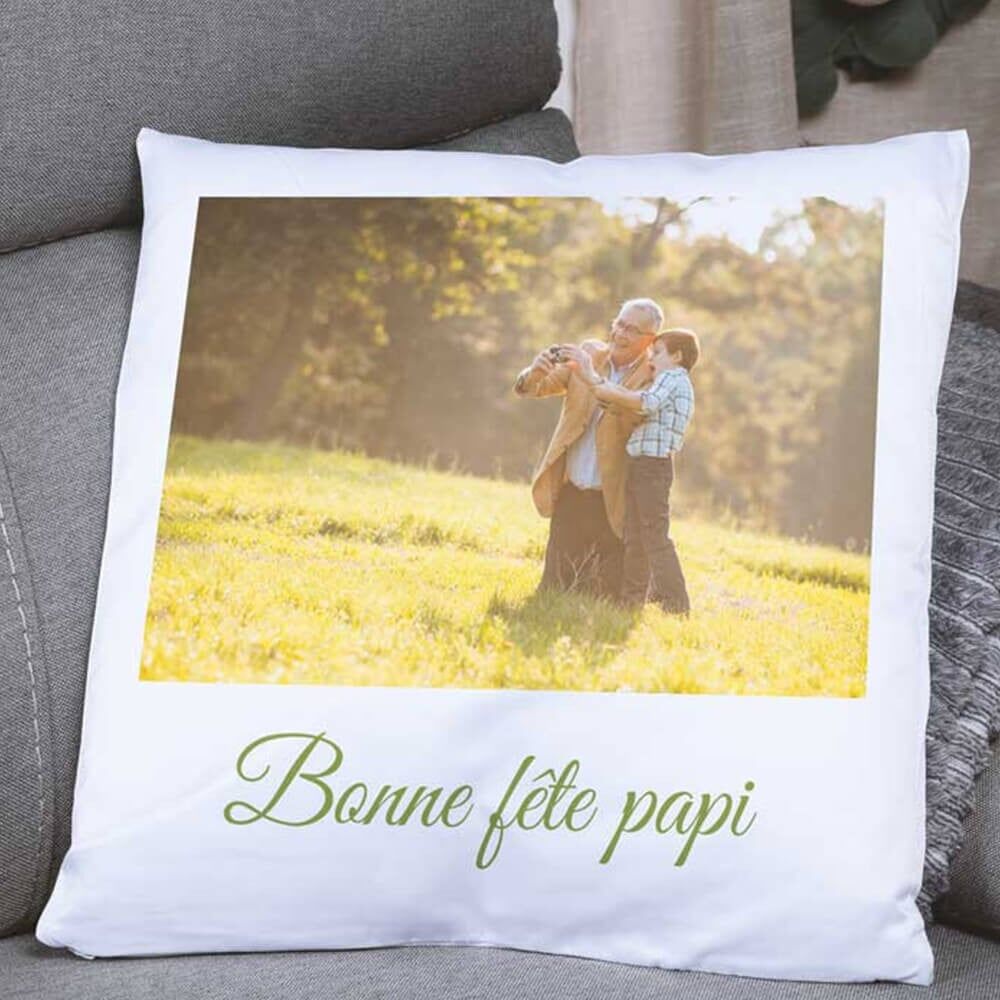 Ocadeau Coussin personnalisé photo