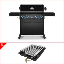 Broil King Baron 590 X Shadow Gasgrill (2026) inkl. Drehspieß & Infrarotbrenner