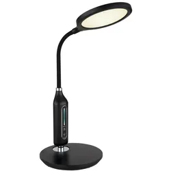 Globo LED-Tischleuchte Fruggy Kunststoff Schwarz