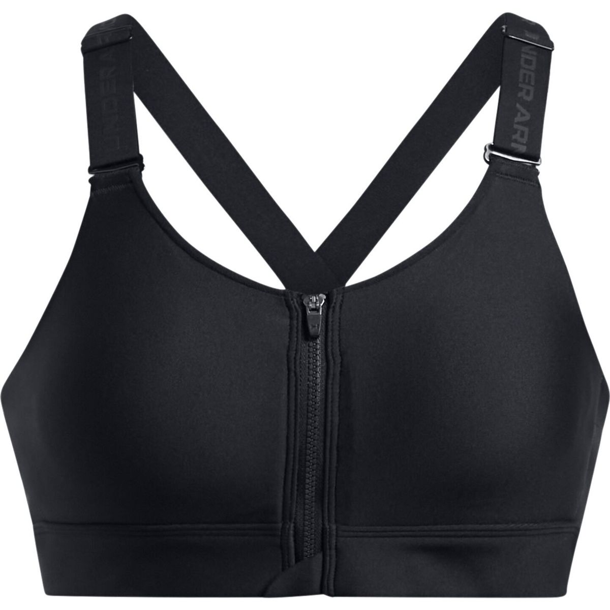 Under Armour Infinity High Zip 2.0 Bra black black (002) S A-C 1384118-002-S A-C