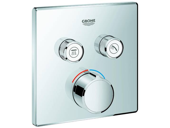 GROHE Mitigeur encastré 2 sorties SmartControl Chromé 29148000
