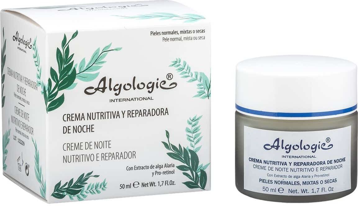 ALGOLOGIE Crema Nutritiva y Regeneradora de Noche 50 ml