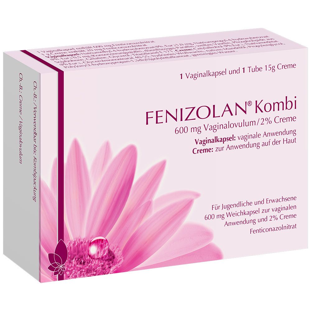 Fenizolan Kombi 600 mg Vaginalovulum+2% Creme 1 St Kombipackung