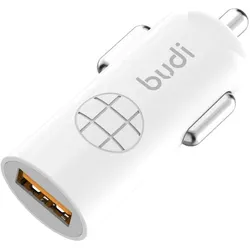Budi - USB Autoladegerät, 18W, QC3.0 (weiß)