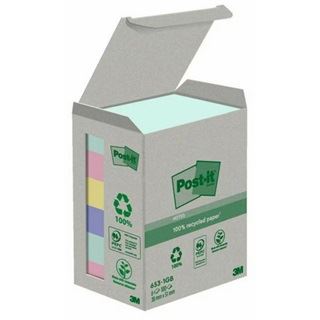 Post-it Recycling Notes Rainbow Haftnotizen farbsortiert 6 Blöcke