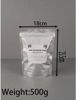 Quick Pick Pro DIY Scented Candle Making Accessories, White Sand Wax, Ice Flower Wax, Snowflake Wax Pearls, Sand Painting Tools 500g