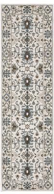 Style Haven Everly Traditional Inspirations Ivory/ Blue Area Rug