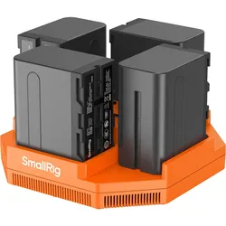 4834 NP-F970 4-Channel Camera Battery Charger & 4-Battery Kit