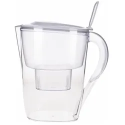 AVT Wasserfilterkanne, Wasserfilterkanne, Weiss, Transparent