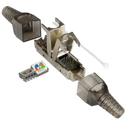 Alcasa GC-N0150 Drahtverbinder RJ-45 Silber
