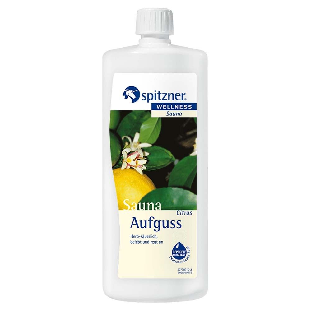 Spitzner Saunaaufguss Citrus Wellness 1000 ml Konzentrat