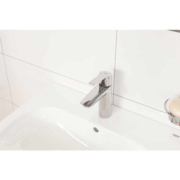 Grohe QuickFix Start S-Size Waschtischarmatur 23550002 mit Ablaufgarnitur, chrom