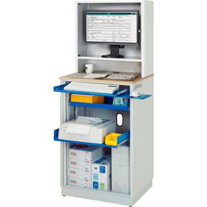 Rau Rau Computerschrank adlatus Modell 2015, lichtg , aus Metall, für Industrie, abschließbar