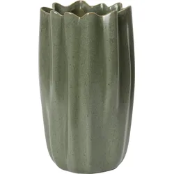 Vase Nium dunkelgrün