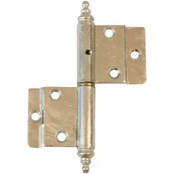 Fensterbänder 90mm (rechts) feuerverzinkt mit Zierkopf
