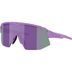Bliz, Unisex, Sportbrille, Breeze Small (matt violett-rosa, Purple, Grey Purple Mirror, Lila), Violett