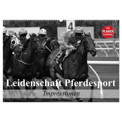 Leidenschaft Pferdesport - Impressionen (Wandkalender 2027 DIN A2 quer), CALVENDO Monatskalender