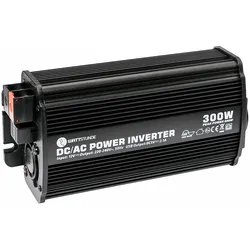 WATTSTUNDE Sinus Wechselrichter 300W 12V WS12/300SI – 600W Spitze mit USB