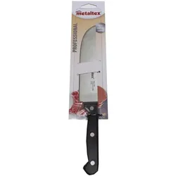 Metaltex Fleischmesser, Küchenmesser, Silber, Schwarz