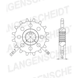 Supersprox Ritzel 525 14Z