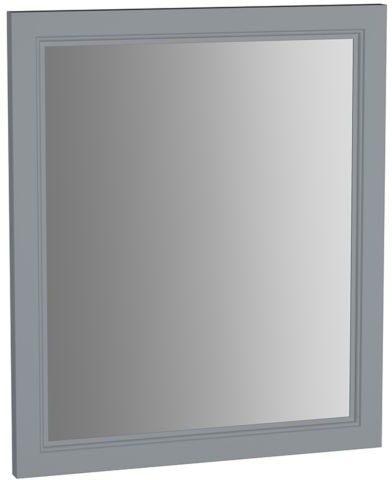 VitrA Valarte Flachspiegel 62214 595x30x700mm, Wandmontage, Korpus grau matt, Dekor