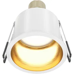 Aufbauleuchte Reif Goldfarben/Weiß max. 50 Watt