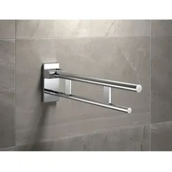 Hewi System 900 Stützklappgriff 900.50.10240 Ausladung 700 mm, verchromt