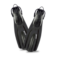 Mares Geräteflosse Superchannel - OH - mit Bungee - Schwarz - Gr: R
