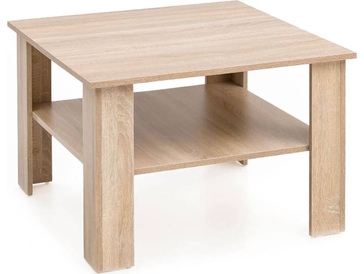Couchtisch WL5.833 Sonoma Eiche 60x42x60 cm Design Holztisch