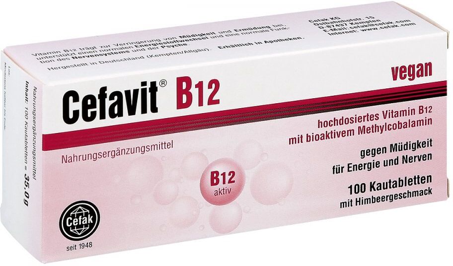 Cefavit B12 Kautabletten