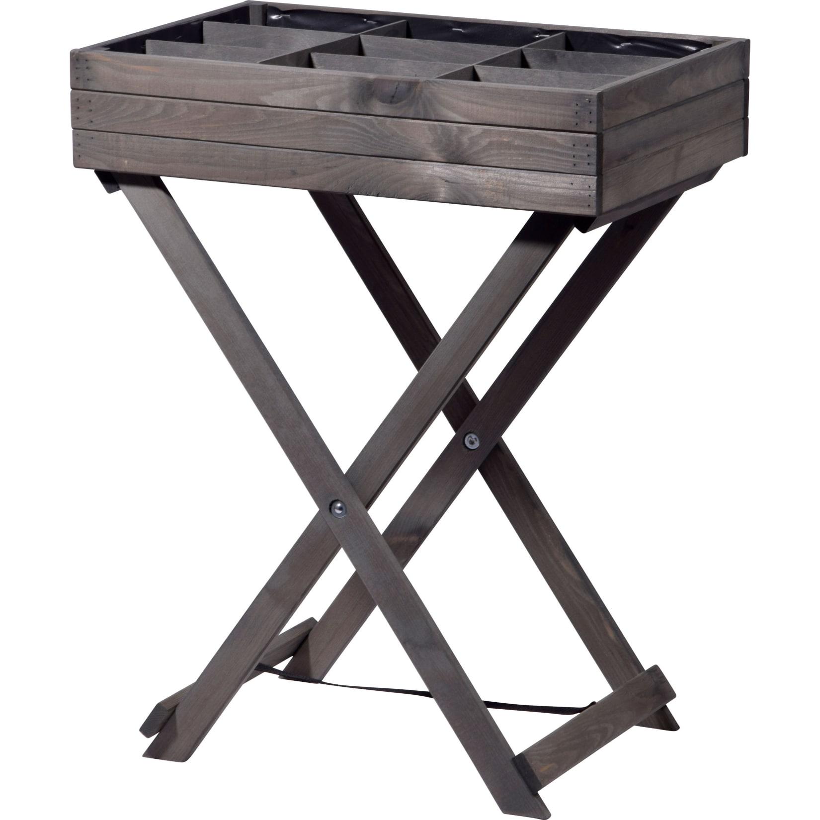 Dobar 58500e Klappbarer Kräutertisch, Kiefer
