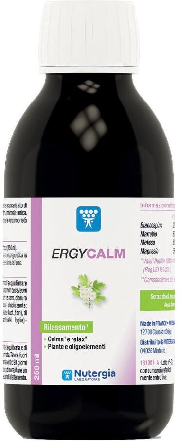 LABORATOIRE NUTERGIA ERGYCALM 250ML