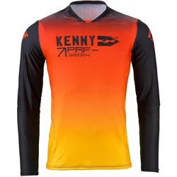 Kenny, Unisex, Velotrikot, Performance (M), Rot, Schwarz, Gelb, M