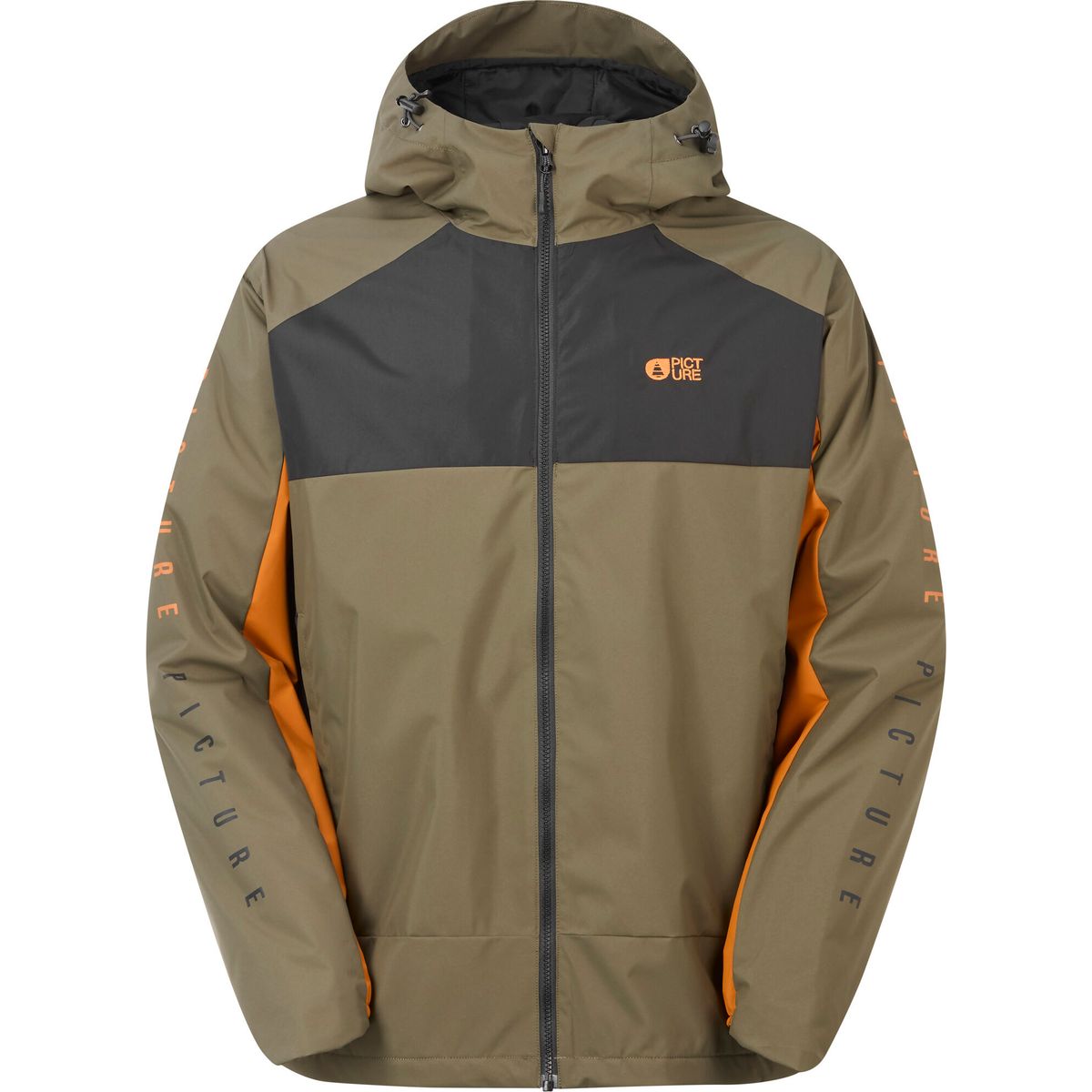 Picture Surface Insulated Jacket coffee (C) S MVT0619CCamel CoffeeS
