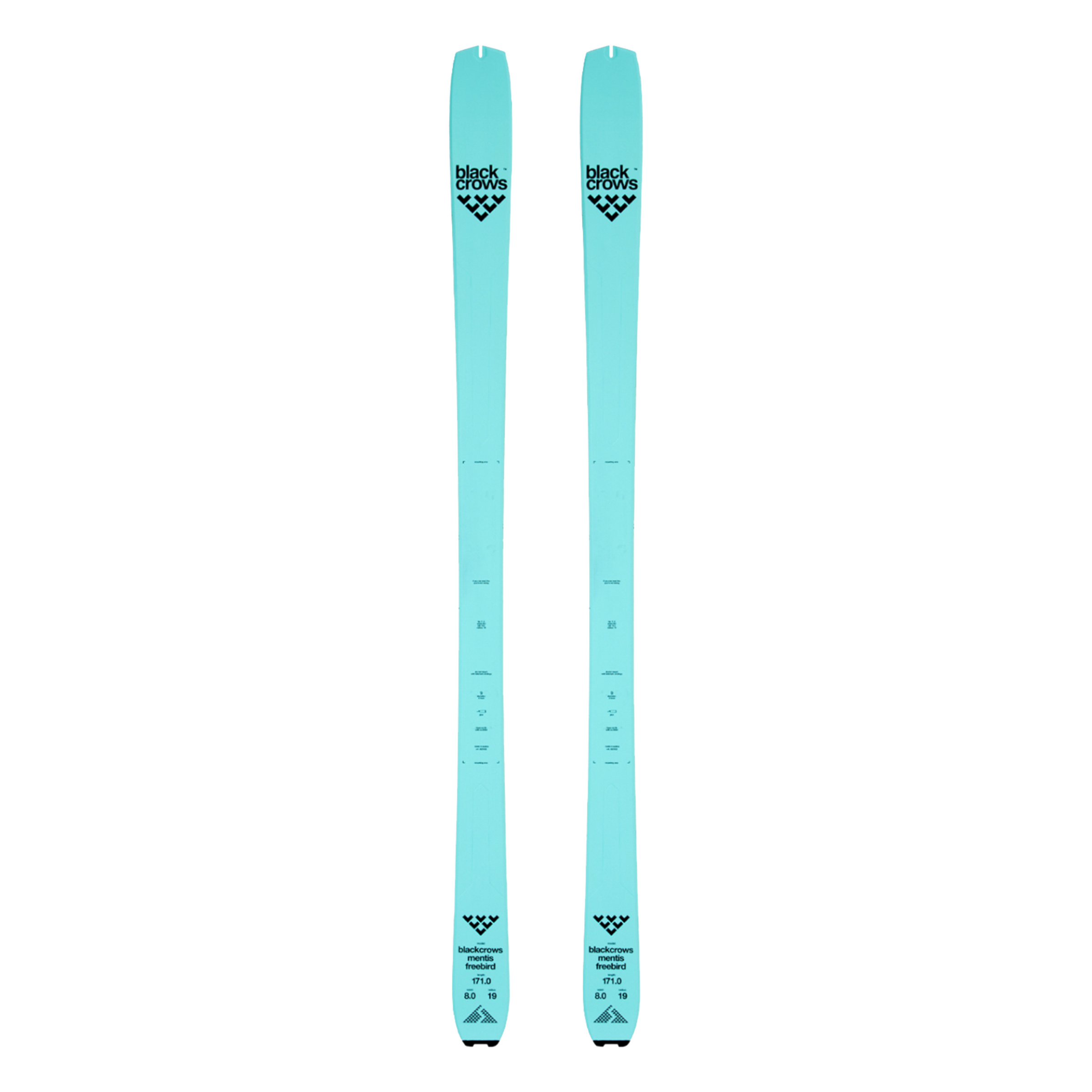 Black Crows Mentis Freebird Tourenski 26/27 Tourenski tuerkis Größe 164cm Skitour