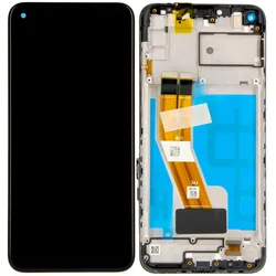 LCD-Kompletteinheit für Samsung Galaxy M11 M115F, schwarz