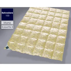 Billerbeck »100 Belvedere« Daunendecken Mono 135x200 cm 490g