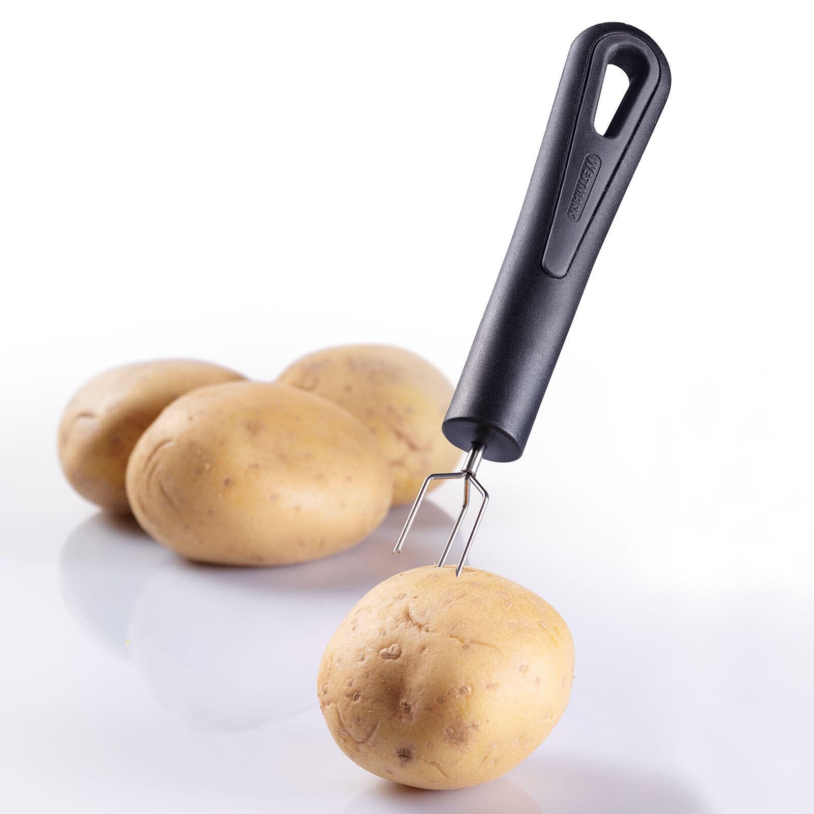 WESTMARK Pellkartoffelgabel Gentle schwarz, silber 28142270