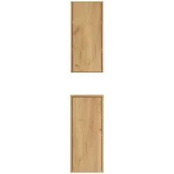 Limes Badschrank 2er Set zur Wandmontage weiß Hgl