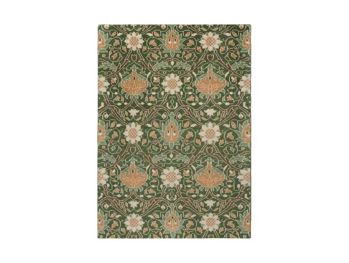 Designer Teppich „Montreal“ - handgetuftet, aus 100% reiner Schurwolle Forest 140 x 200 cm Morris & Co