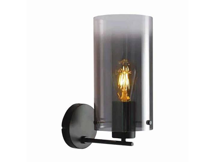 Freelight Wandlamp Ventotto H 33 cm rook glas zwart